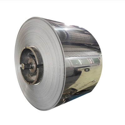 a bobina de aço inoxidável de 8K 6K 12K 316L lustrou 304 15mm-1500mm