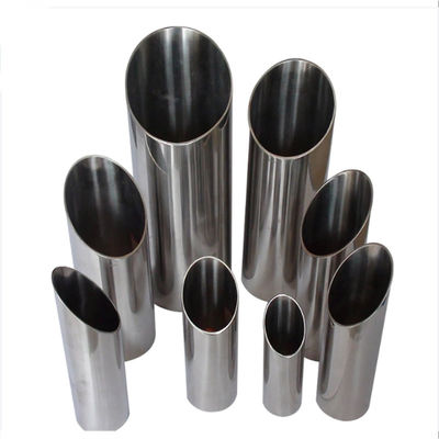 Tubos redondos de aço inoxidável laminados a frio e a quente, de 0,5 mm a 6 mm, soldados para materiais de construção