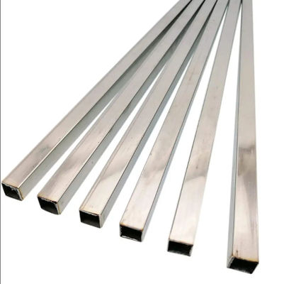304 316 316l 201 tubulação 202 304l de aço inoxidável retangular